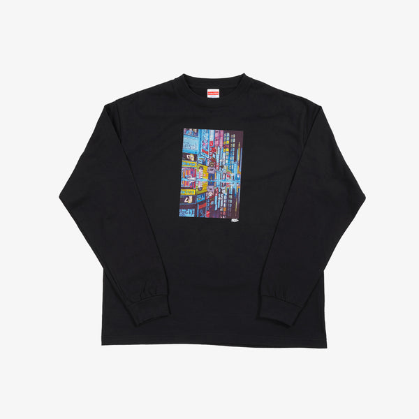 イルブロス2 COVER GRAPHIC ART L/S TEE BLACK