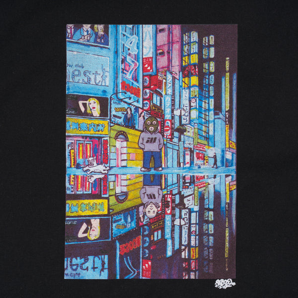 イルブロス2 COVER GRAPHIC ART L/S TEE BLACK