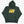 ill LOGO PRINT PULLOVER HOODED SWEATSHIRT FOREST