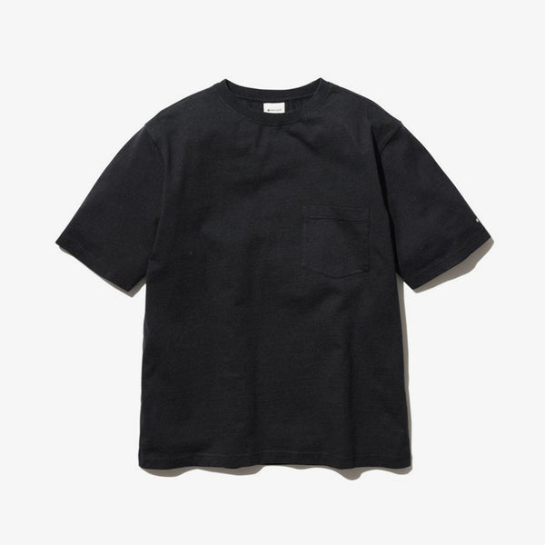 SNOW PEAK RECYCLED COTTON HEAVY T SHIRT