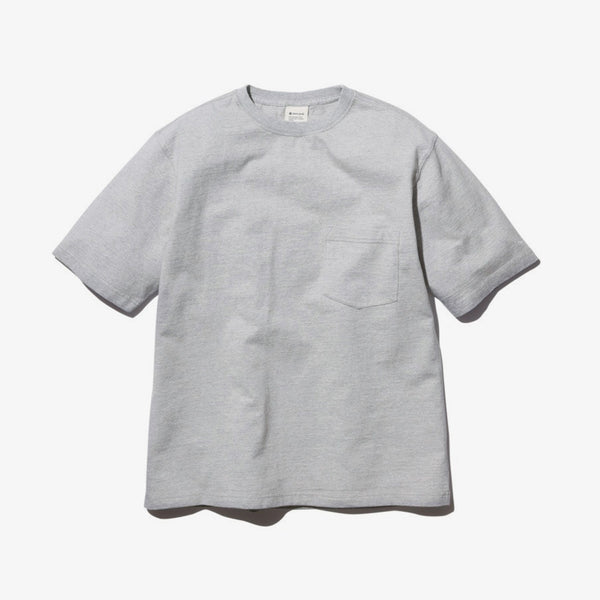 SNOW PEAK RECYCLED COTTON HEAVY T SHIRT