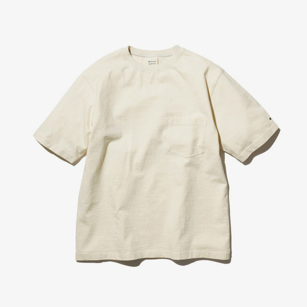 SNOW PEAK RECYCLED COTTON HEAVY T SHIRT