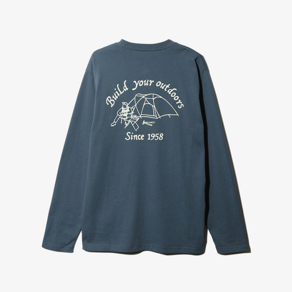 SNOW PEAK SP CAMPING CLUB LONG SLEEVE T