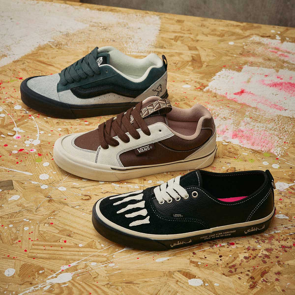 VANS AUTHENTIC × MARK SBTG BLACK/MARSHMALLOW -ASIAN ARTIST COLLECTION-