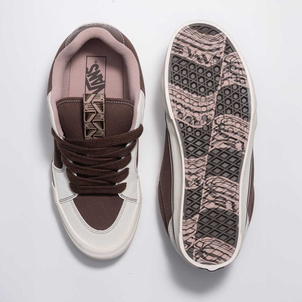 VANS CHUKKA PUSH LS × RAREBIRTH CHOCOLATE/LIGHT BEIGE -ASIAN ARTIST COLLECTION-