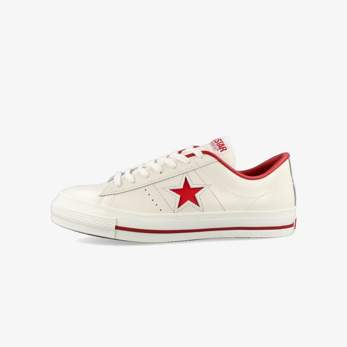 CONVERSE ONE STAR J WHITE/RED [MADE IN JAPAN] [Made in Japan]