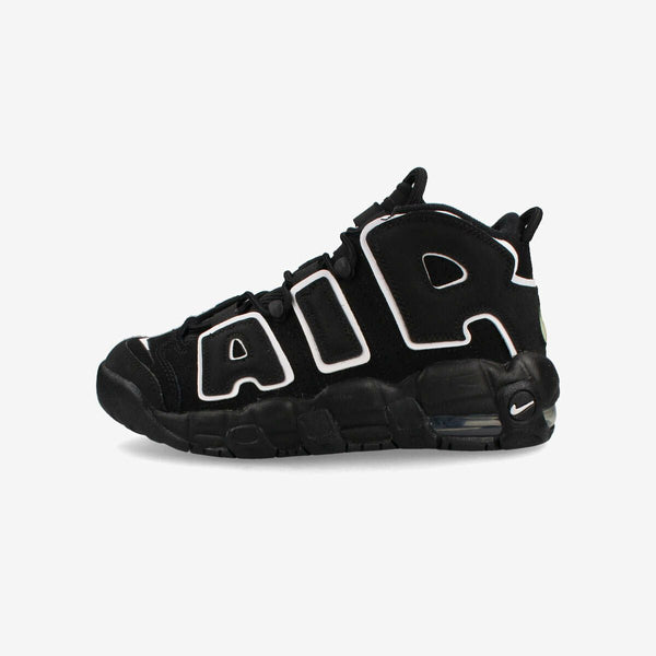 NIKE AIR MORE UPTEMPO GS BLACK/WHITE