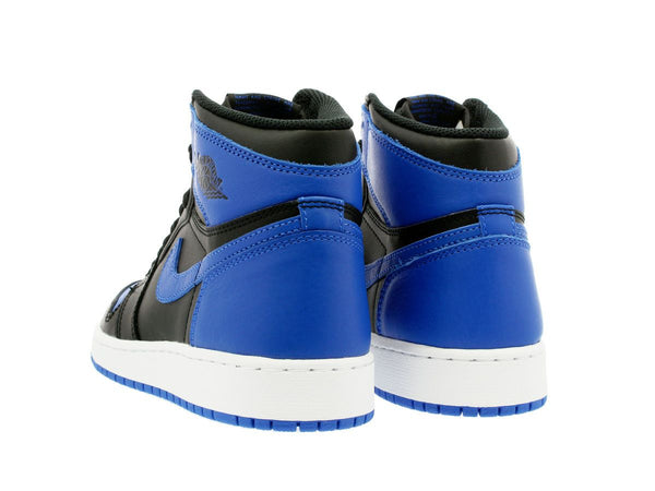 NIKE AIR JORDAN 1 RETRO HIGH GS BLACK/VARSITY ROYAL/WHITE [ROYAL]