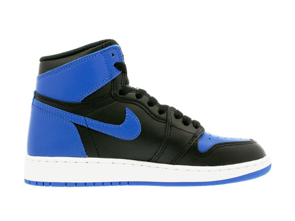 NIKE AIR JORDAN 1 RETRO HIGH GS BLACK/VARSITY ROYAL/WHITE [ROYAL]