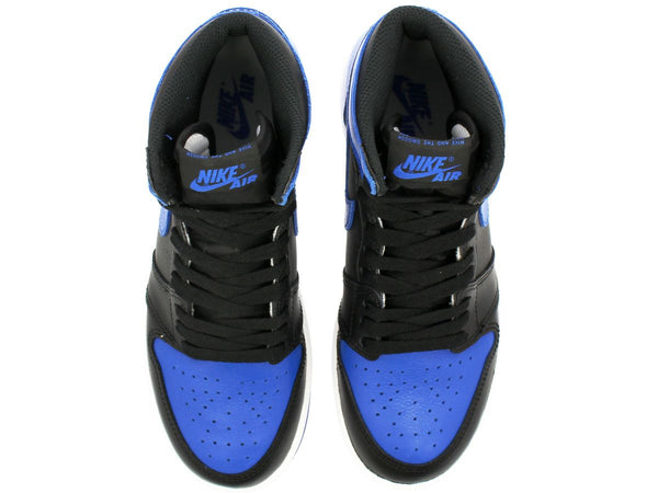 NIKE AIR JORDAN 1 RETRO HIGH GS BLACK/VARSITY ROYAL/WHITE 【ROYAL】