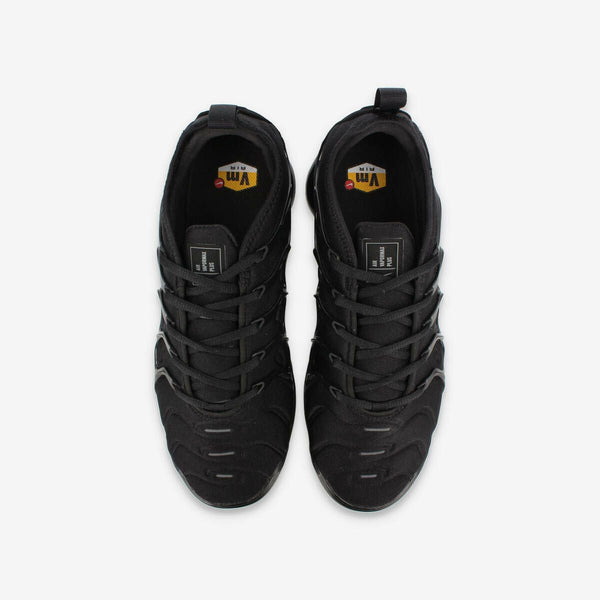 NIKE AIR VAPORMAX PLUS BLACK/BLACK/DARK GREY