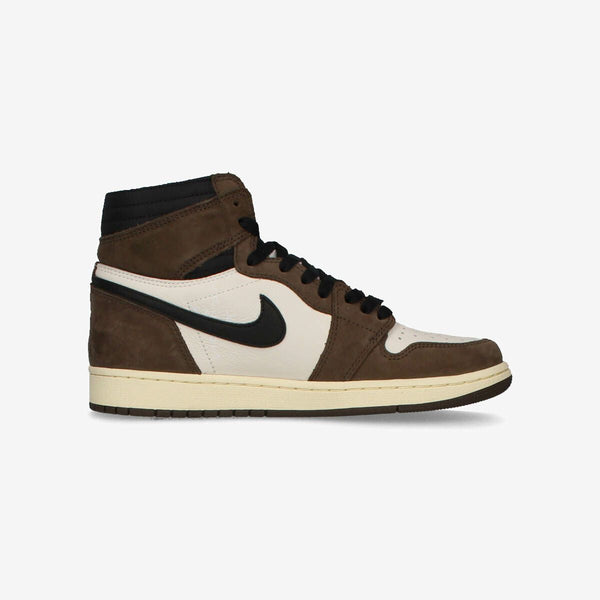 NIKE AIR JORDAN 1 RETRO HIGH SAIL/BLACK/DARK MOCHA 【TRAVIS SCOTT】