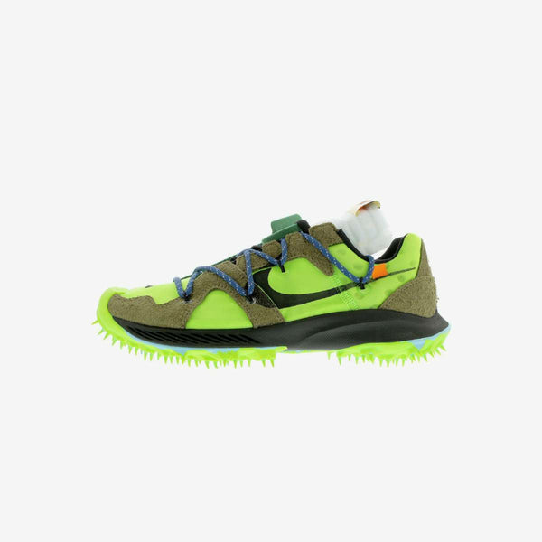 NIKE WMNS ZOOM TERRA KINGER 5 ELECTRIC GREEN/METALLIC SILVER/SAIL 【OFF-WHITE】