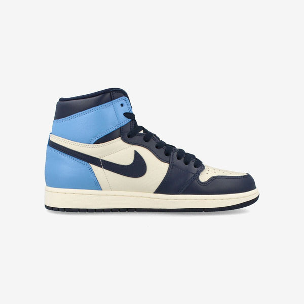 NIKE AIR JORDAN 1 RETRO HIGH OG SAIL/OBSIDIAN/UNIVERSITY BLUE