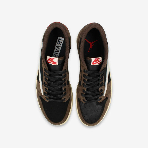 NIKE AIR JORDAN 1 LOW OG SP-T BLACK/SAIL/DARK/MOCHA [TRAVIS SCOTT]