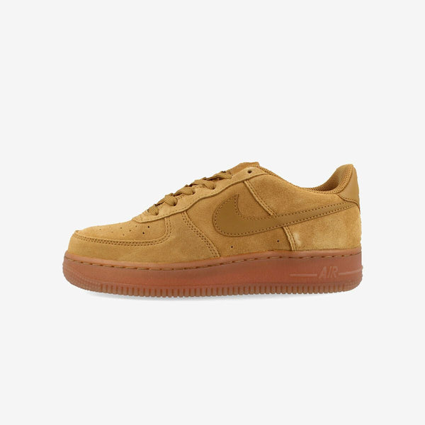 NIKE AIR FORCE 1 LV8 3 GS WHEAT/WHEAT/GUM LIGHT BROWN