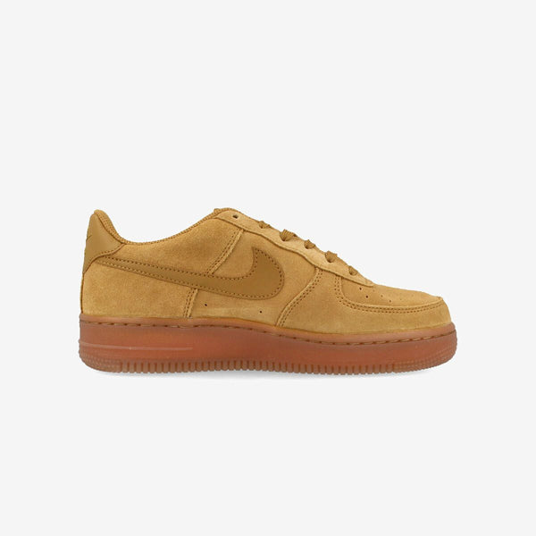 NIKE AIR FORCE 1 LV8 3 GS WHEAT/WHEAT/GUM LIGHT BROWN