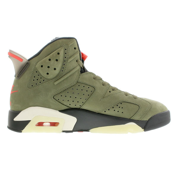 NIKE AIR JORDAN 6 RETRO SP MEDIUM OLIVE/INFRARED/BLACK 【TRAVIS SCOTT】