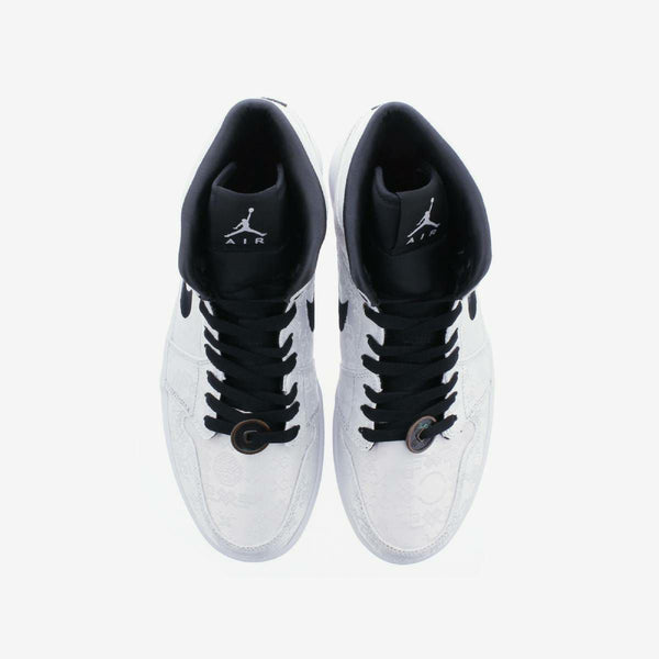 NIKE AIR JORDAN 1 MID SE FRLS GC WHITE/BLACK/WHITE [CLOT]