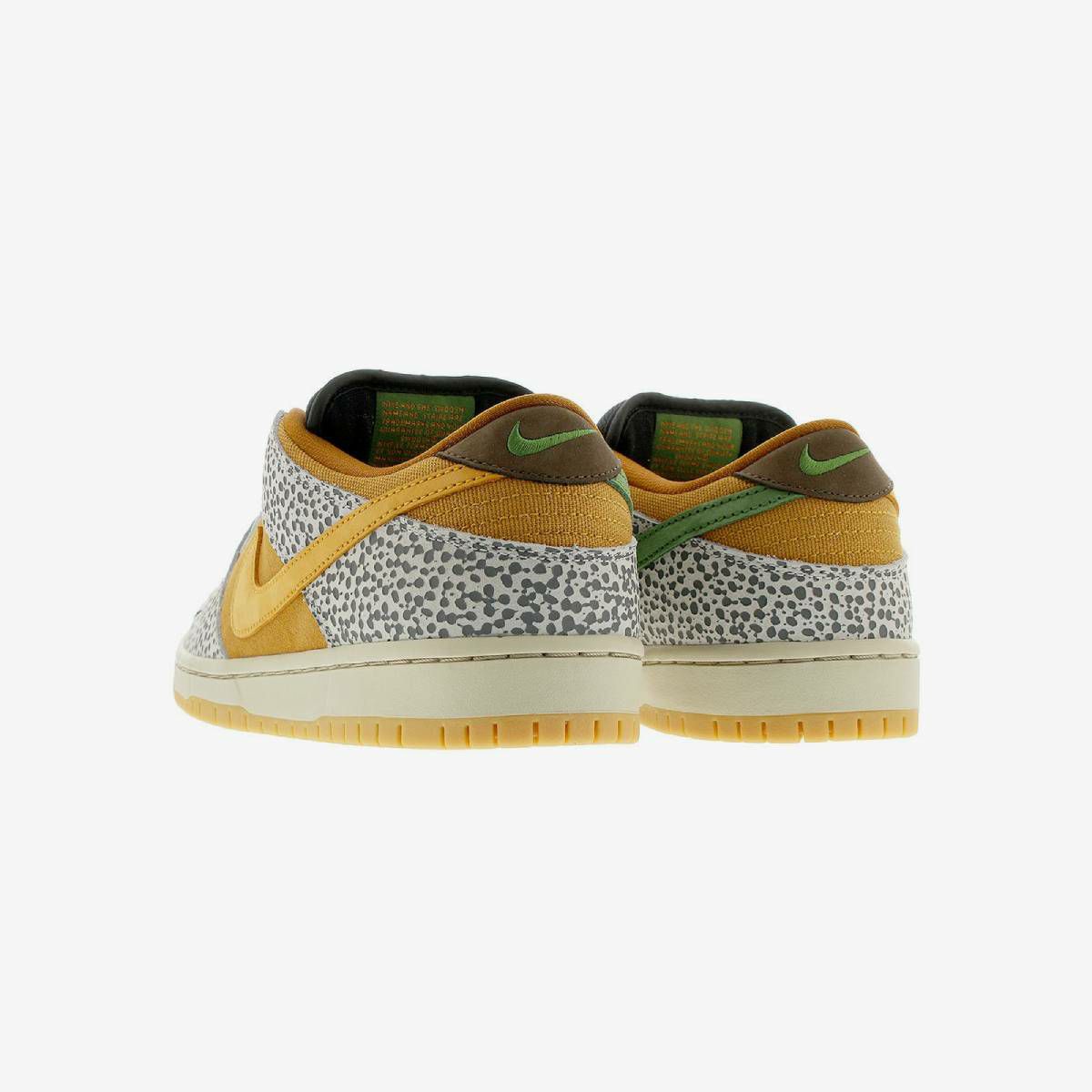 NIKE SB DUNK LOW PRO ISO NEUTRAL GREY/KUMQUAT/DESERT OCHRE 【SAFARI】