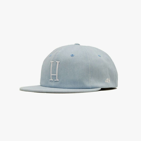 알파벳 수프 타입 H ORIGINAL 6 PANEL CAP 연한 파란색