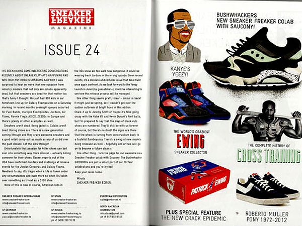 SNEAKER FREAKER MAGAZINE ISSUE 24