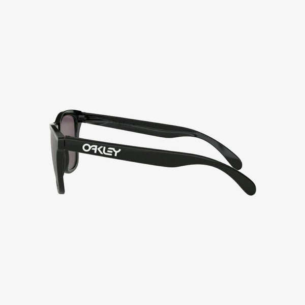 OAKLEY SUNGLASS FROGSKINS POLISHED BLACK/PRIZM GREY 【ASIAN FIT】