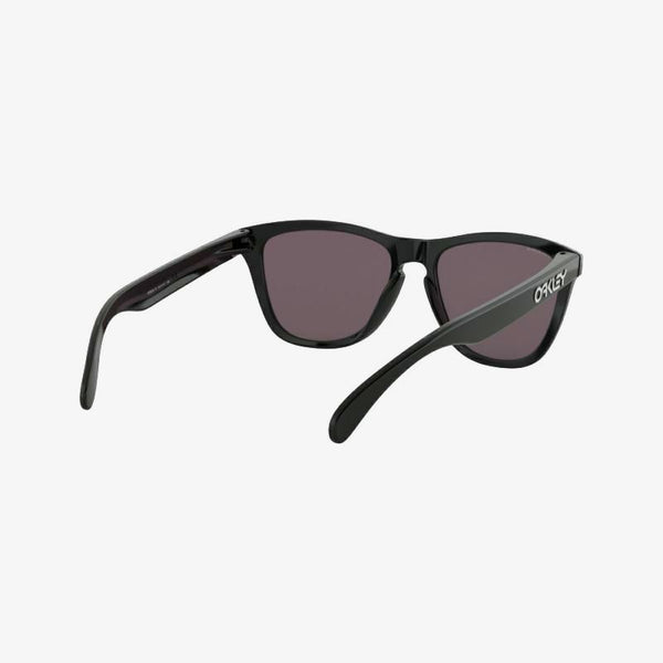 OAKLEY SUNGLASS FROGSKINS POLISHED BLACK/PRIZM GREY 【ASIAN FIT】