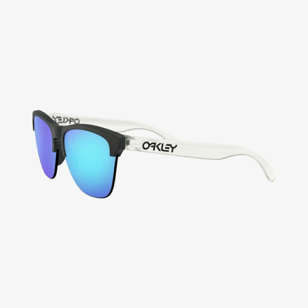 OAKLEY SUNGLASS FROGSKINS LITE MATTE BLACK/PRIZM SAPPHIRE