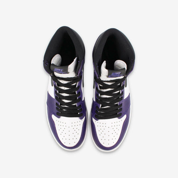 NIKE AIR JORDAN 1 RETRO HIGH OG COURT PURPLE/BLACK/WHITE