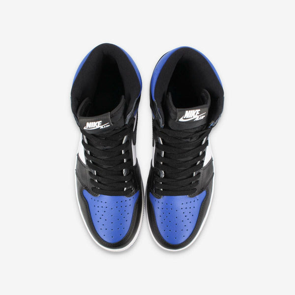 NIKE AIR JORDAN 1 RETRO HIGH OG BLACK/WHITE/GAME ROYAL 【ROYAL TOE】