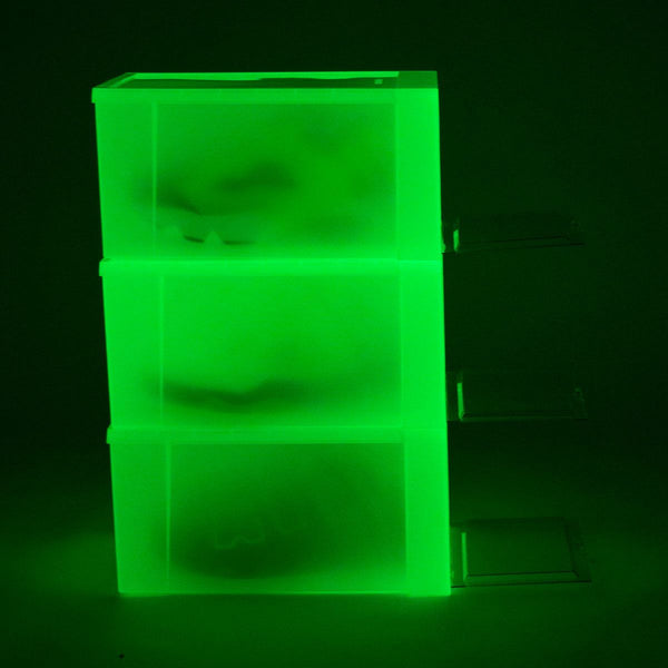 KICKS LAB. SHOE STORAGE BOX 6 BOX GLOW IN THE DARK 蓄光素材