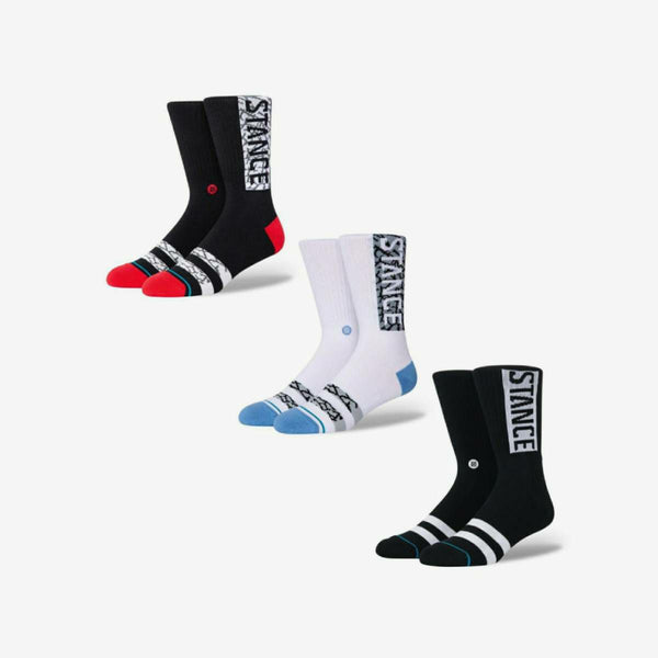 STANCE SOCKS THE OG 3 PACK MULTI