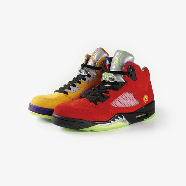 NIKE AIR JORDAN 5 RETRO SE VARSITY MAIZE/SOLAR ORANGE [WHAT THE]