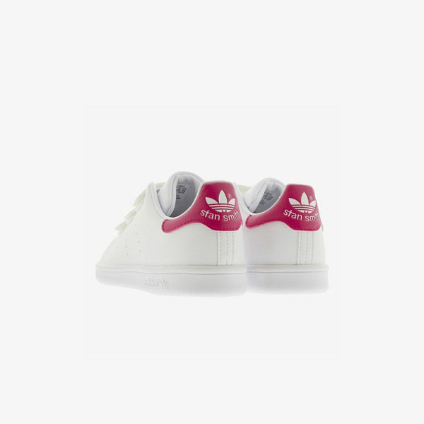 아디다스 STAN SMITH CF C FTWR WHITE/FTWR WHITE/BOLD PINK