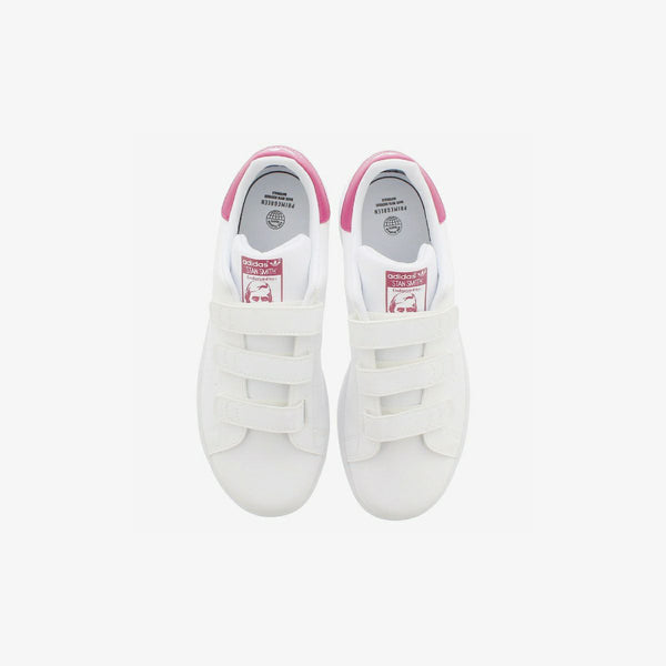 아디다스 STAN SMITH CF C FTWR WHITE/FTWR WHITE/BOLD PINK