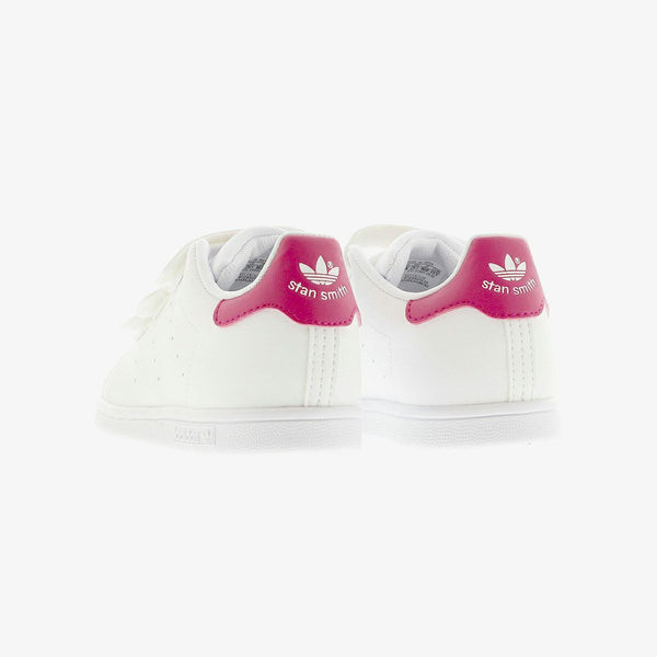 아디다스 STAN SMITH CF I FTWR WHITE/FTWR WHITE/BOLD PINK