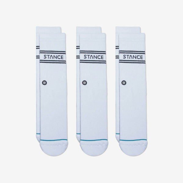 STANCE SOCKS BASIC 3 PACK CREW [Set of 3 pairs]