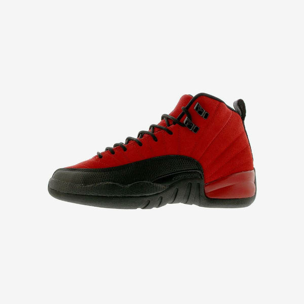 NIKE AIR JORDAN 12 RETRO GS VARSITY RED/BLACK 【REVERSE FLU GAME】