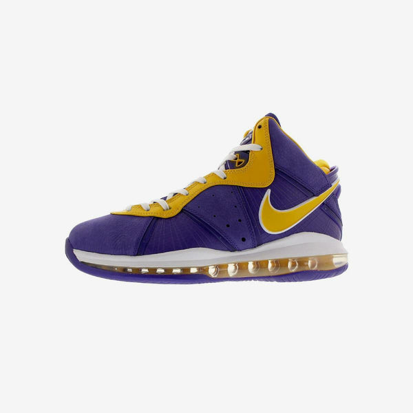 NIKE LEBRON VIII QS COURT PURPLE/UNIVERSITY GOLD 【LAKERS】