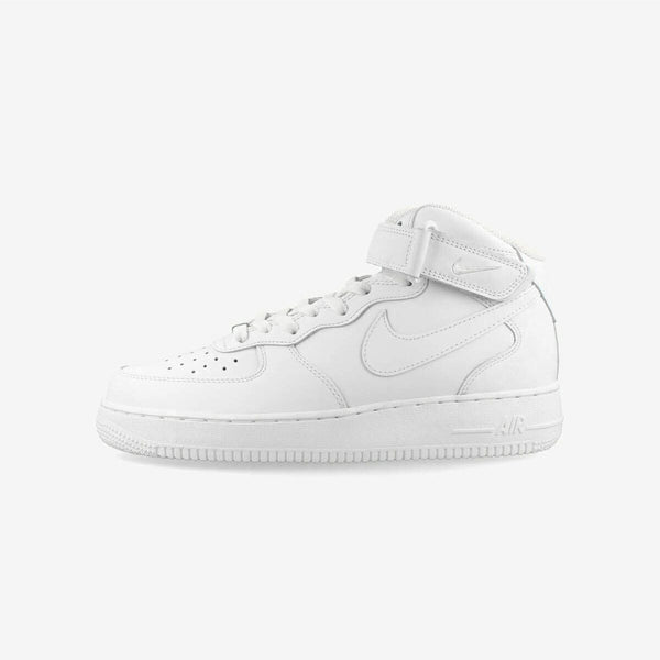 NIKE AIR FORCE 1 MID '07 WHITE/WHITE