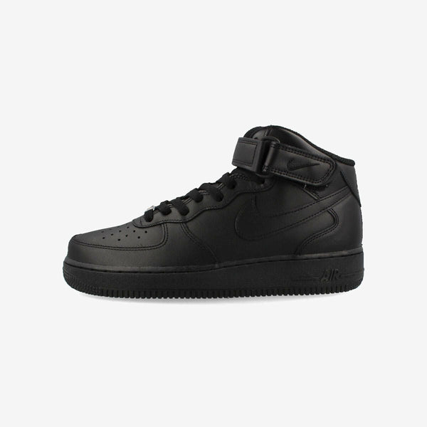 NIKE AIR FORCE 1 MID '07 BLACK/BLACK