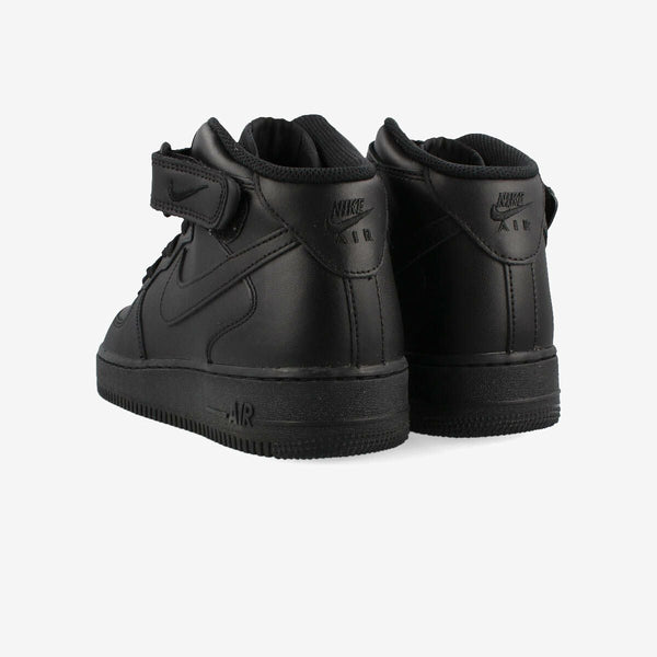 NIKE AIR FORCE 1 MID '07 BLACK/BLACK