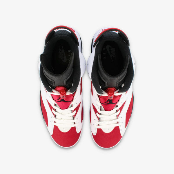 NIKE AIR JORDAN 6 RETRO WHITE/CARMINE/BLACK [CARMINE]