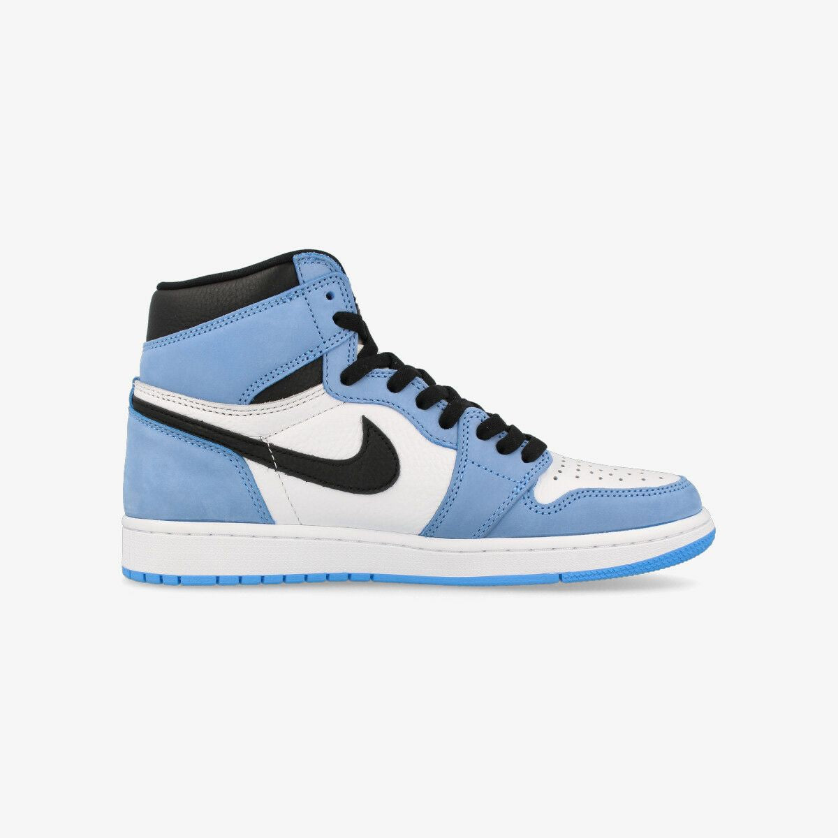 NIKE AIR JORDAN 1 RETRO HIGH OG WHITE/UNIVERSITY BLUE/BLACK – KICKS LAB.