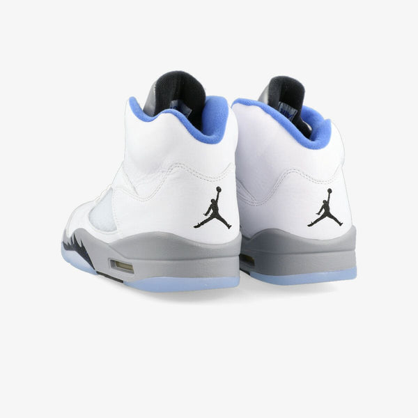 NIKE AIR JORDAN 5 RETRO WHITE/STEALTH/BLACK/HYPER ROYAL [STEALTH 2.0]