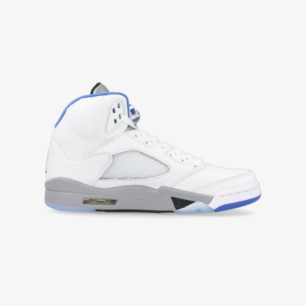 NIKE AIR JORDAN 5 RETRO WHITE/STEALTH/BLACK/HYPER ROYAL [STEALTH 2.0]