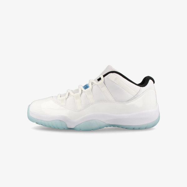 NIKE AIR JORDAN 11 RETRO LOW WHITE/WHITE/BLACK/LEGEND BLUE