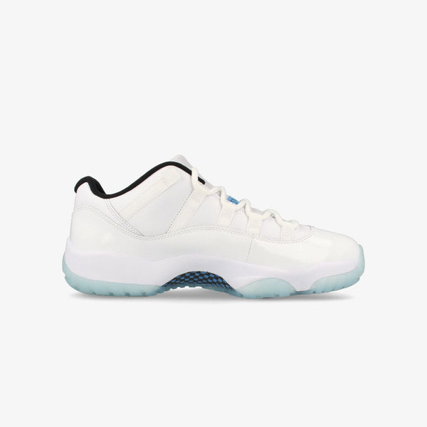 NIKE AIR JORDAN 11 RETRO LOW WHITE/WHITE/BLACK/LEGEND BLUE