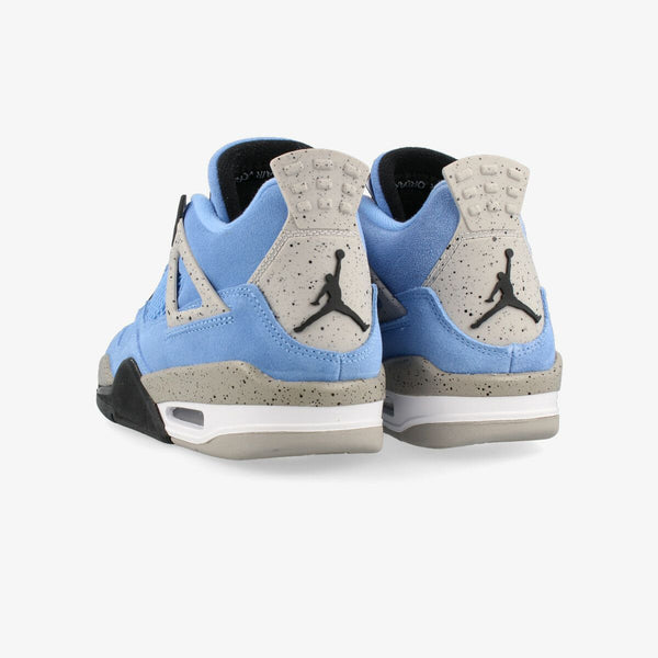 NIKE AIR JORDAN 4 RETRO GS UNIVERSITY BLUE/TECH GREY/WHITE/BLACK